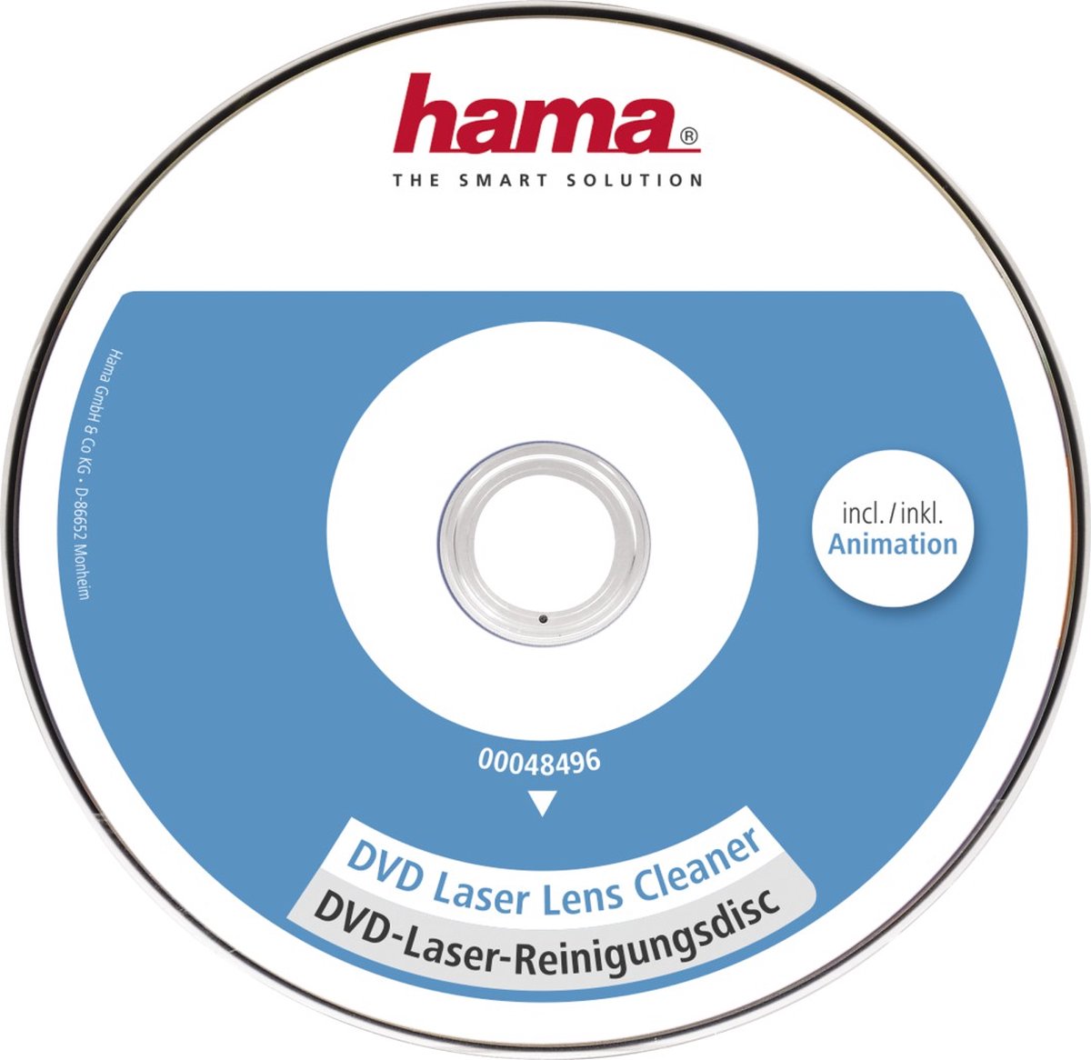 Hama DVD Laser Lens Cleaner - DVD-ROM x 1 - cleaning disk
