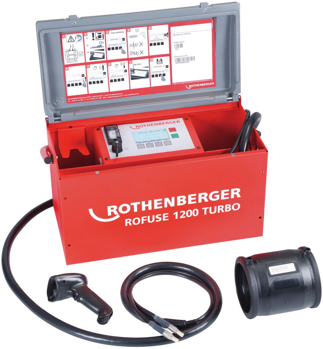 Rothenberger 1000001000 Poste à souder universel à serpentin chauffant