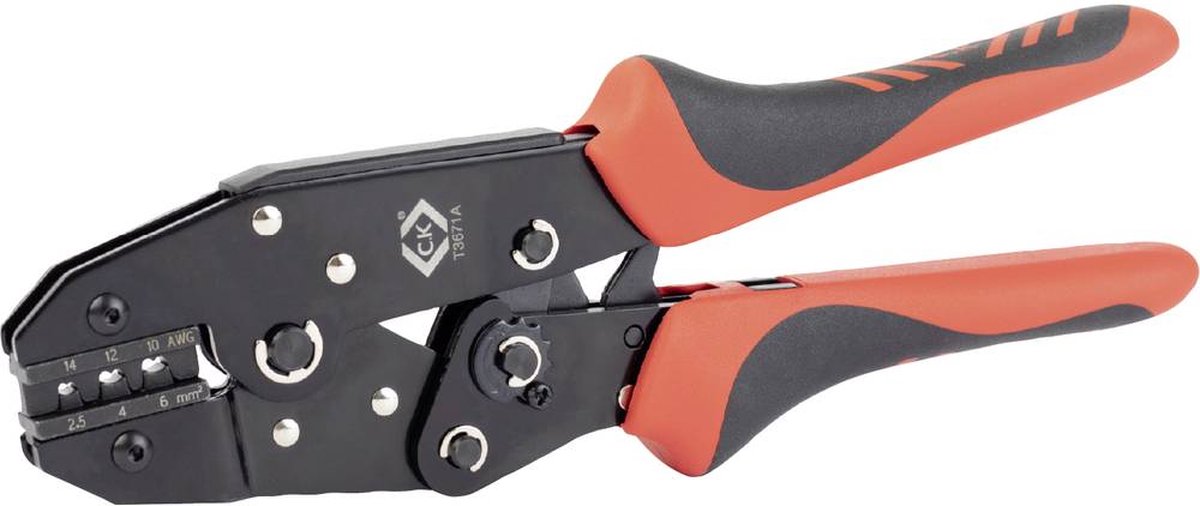 C.K T3671A Pince à sertir pour connexions MC3 & MC4 2.5 à 6 mm²