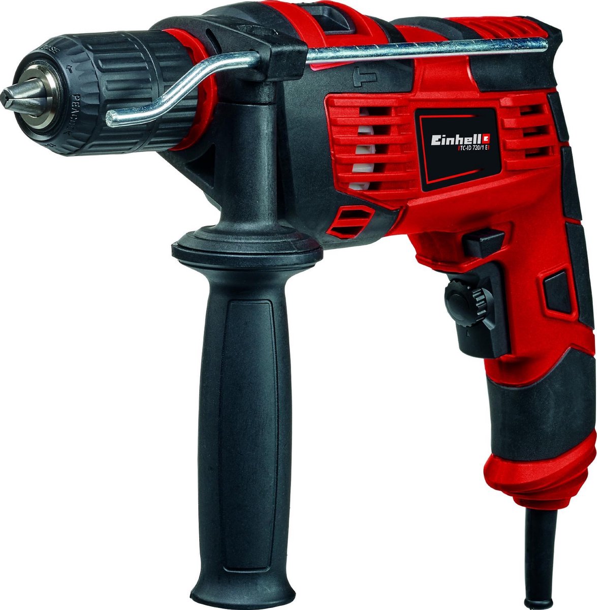 Einhell TC-ID 720/1 E Kit 1 vitesse-Perceuse à percussion 720 W + mallette