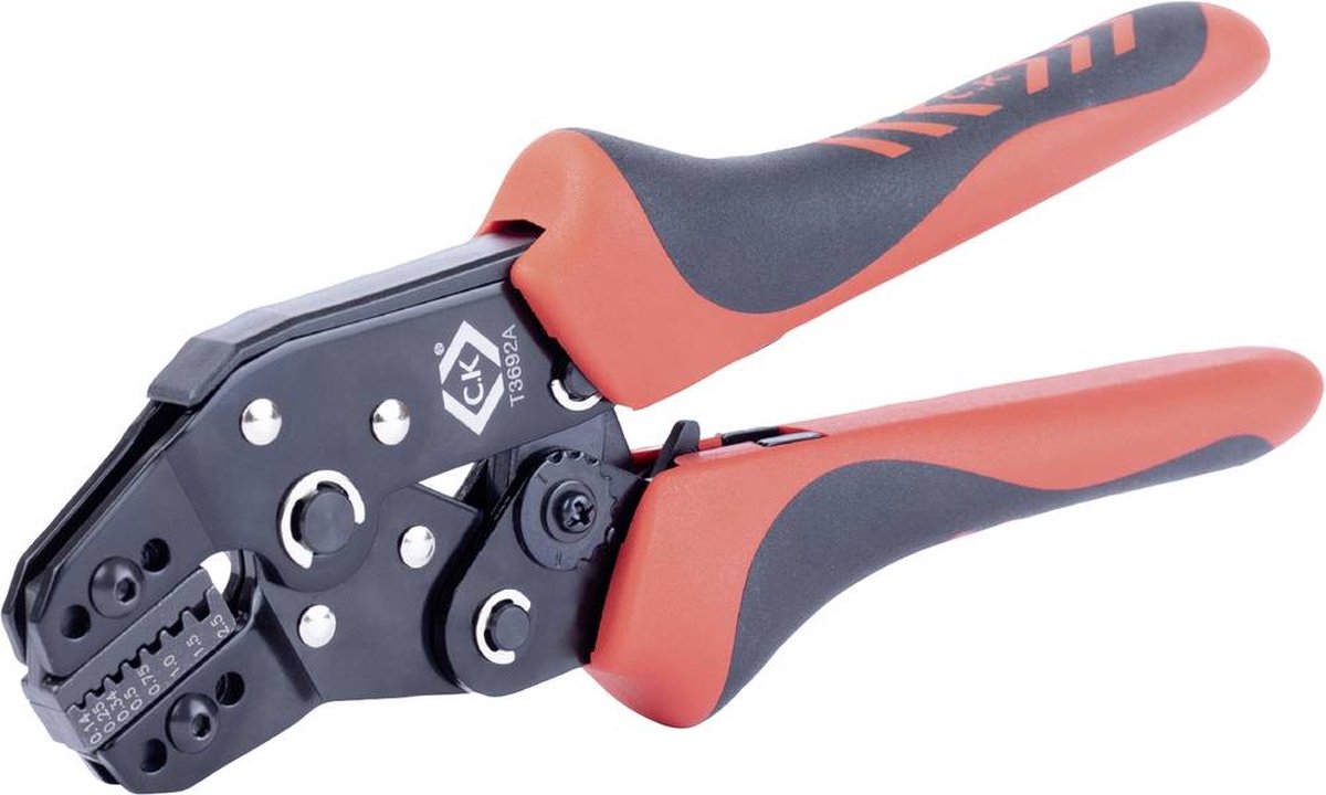 C.K T3692A Pince à sertir pour embouts de câble 0.14 à 2.5 mm²