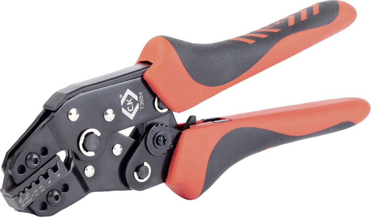 C.K T3684 Pince à sertir pour embouts de câble 0.25 à 6 mm²