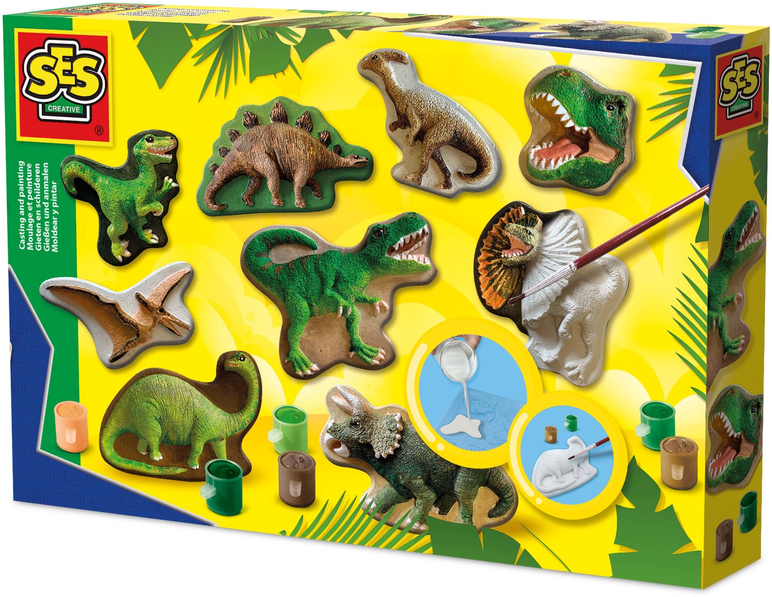 SES Creative Plaster Casting and Painting - Dino World