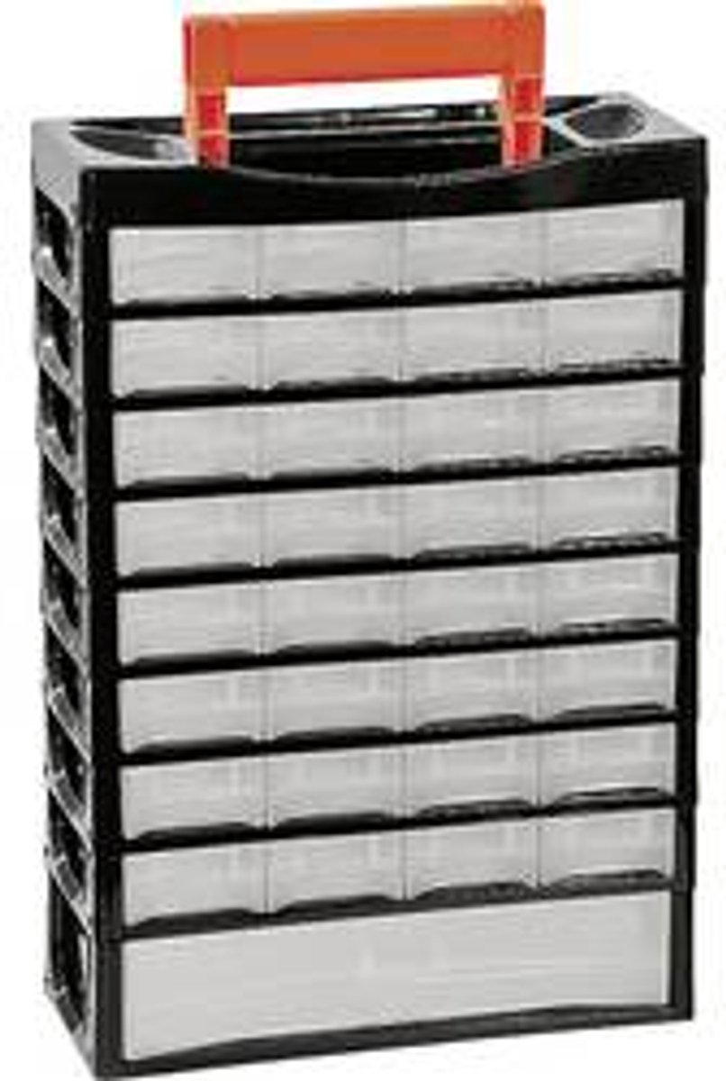 Alutec 66015 Coffret de rangement Nombre de compartiments: 33 Contenu 1 pc(s)