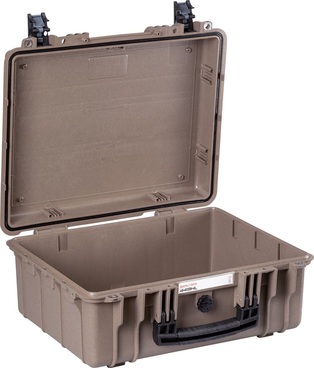 Explorer Cases Valise dextérieur 4419HL.D E desert tan empty (l x H x P) 45 x 35 x 19 cm sable 4419HL.D E