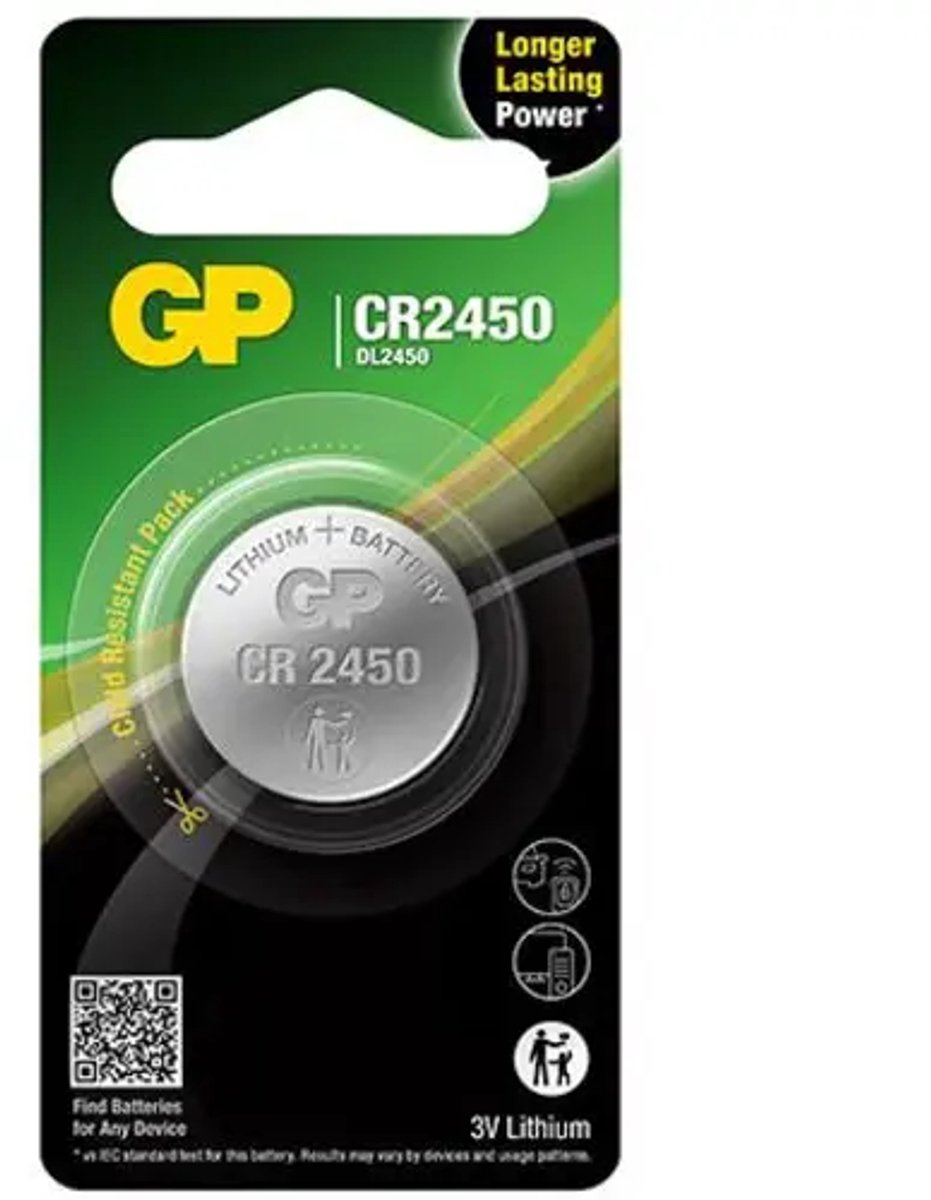GP battery - 2 x CR2450 - Li