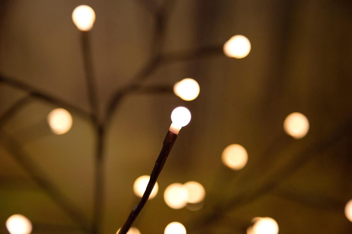 Arbre LED 150 cm Konstsmide 3378-600 N/A marron