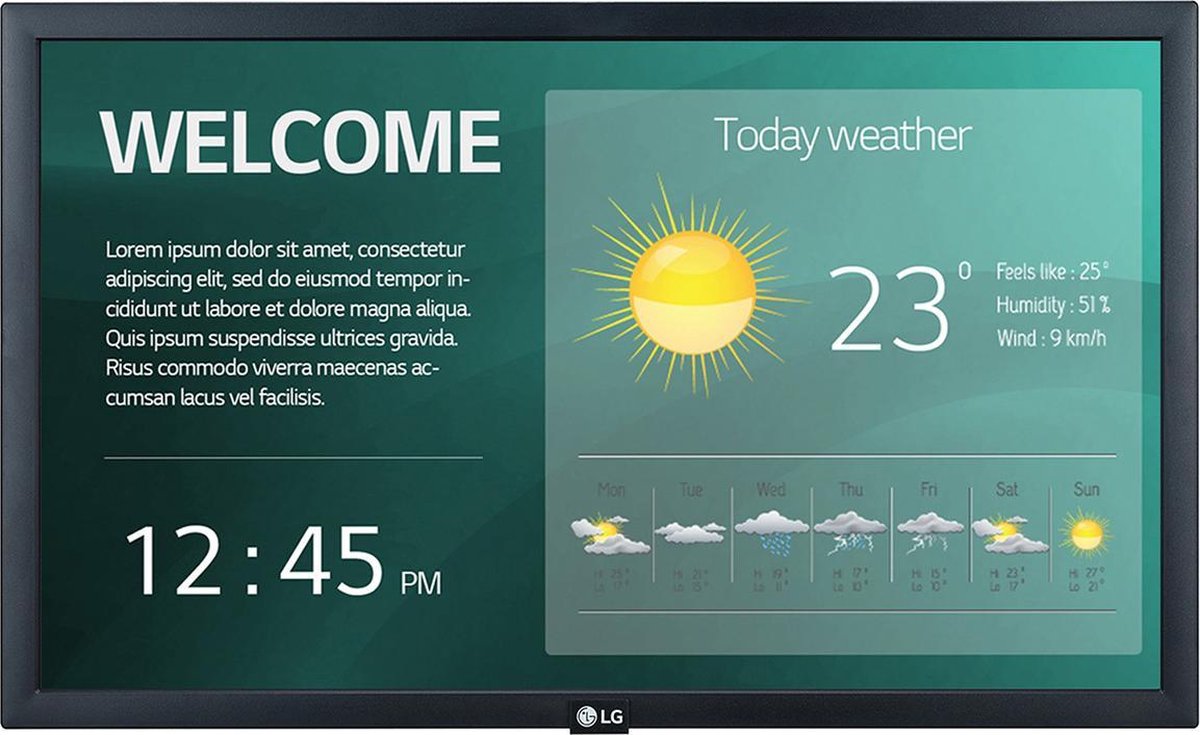 LG SM3G 22SM3G - 1920x1080 (FHD) - 60Hz - IPS