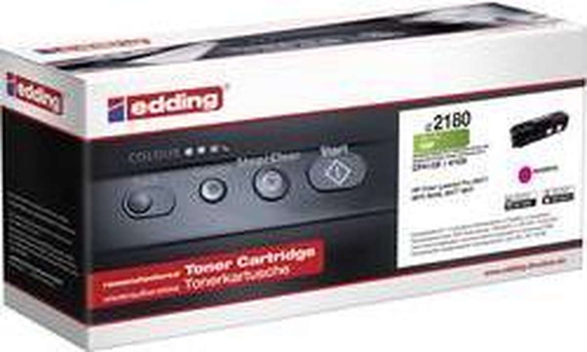 Edding Toner remplace HP 410X (CF413X) compatible magenta EDD-2180 18-2180