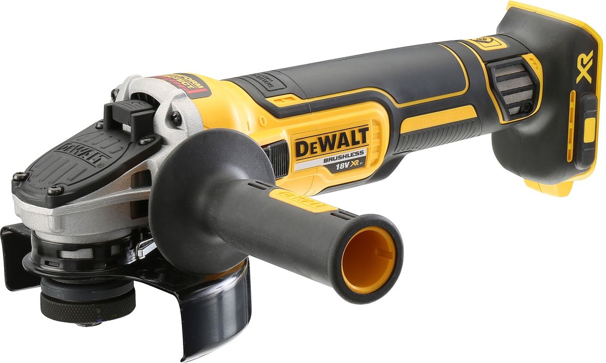 Dewalt 18v xr 125mm kulløs vinkelsliber med kuffert