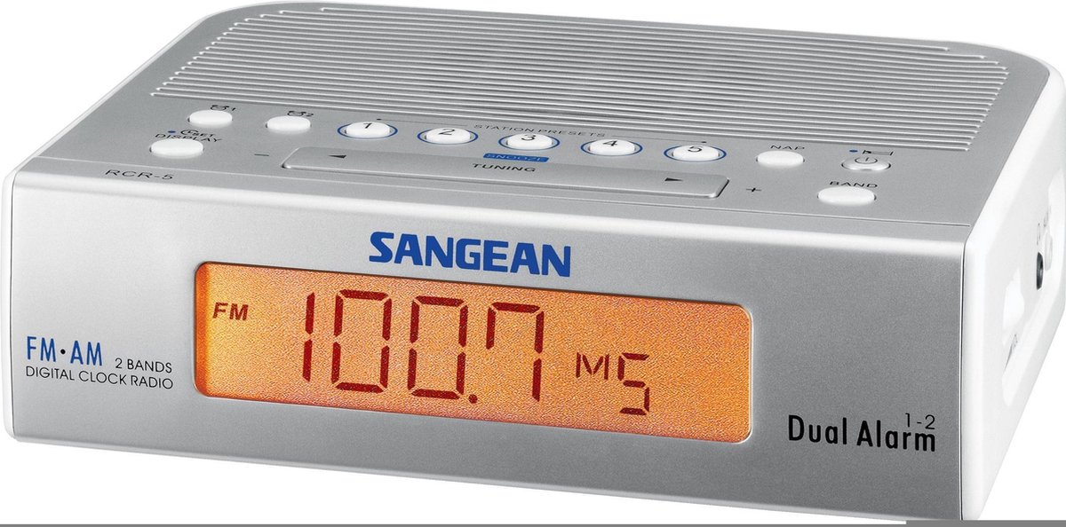 Sangean RCR-5 AM / FM Digital Tuning Radio - AM/FM
