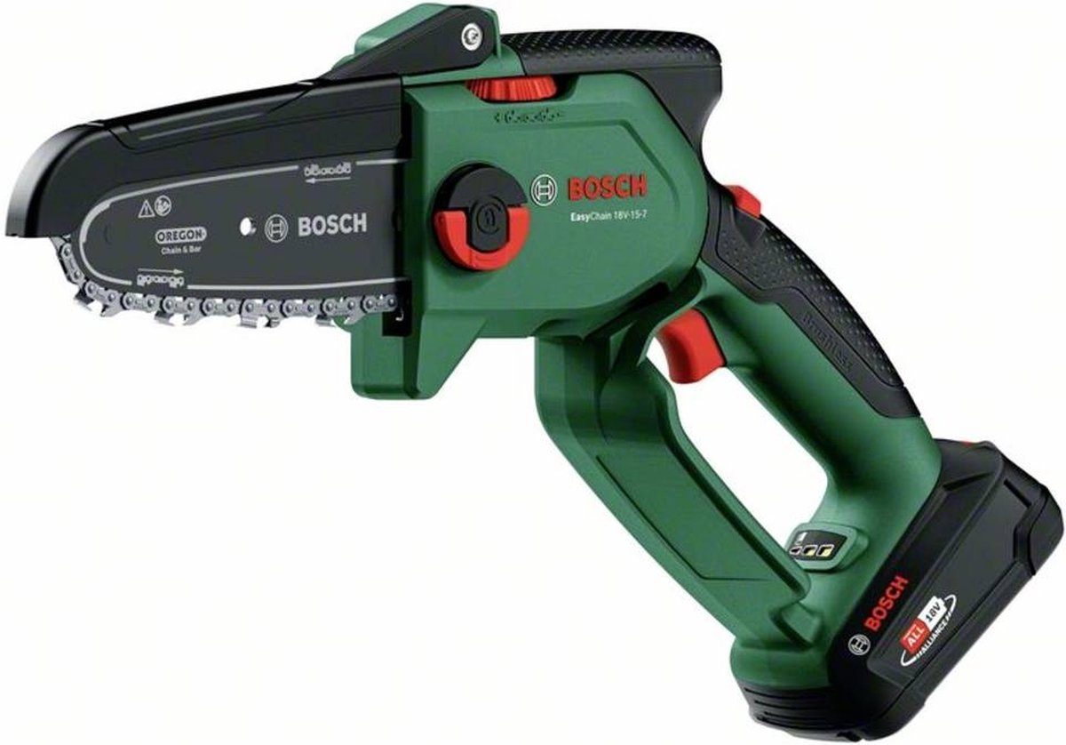Bosch Home and Garden sans fil Tronçonneuse sans fil avec batterie