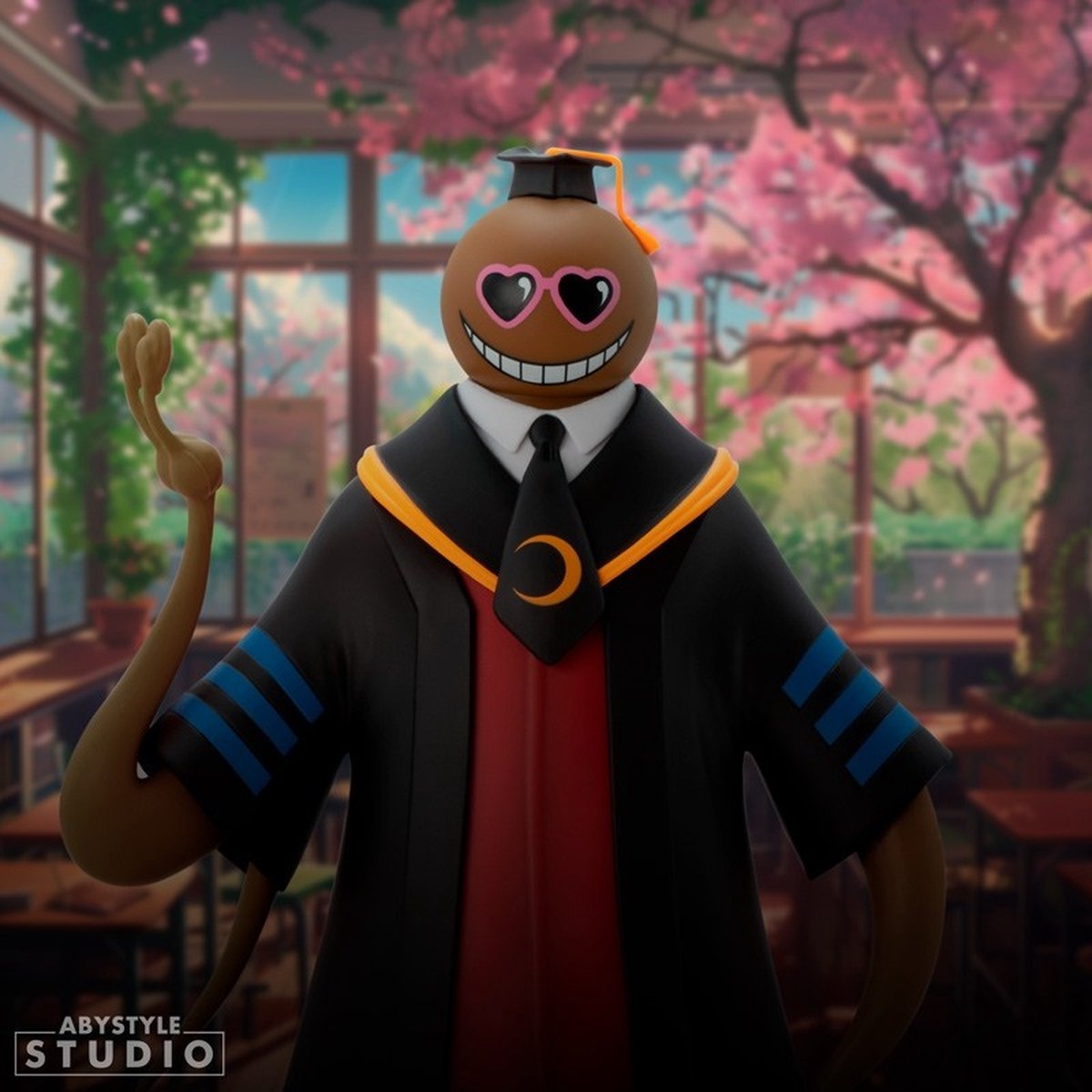 ABYstyle - ASSASSINATION CLASSROOM Figurine Koro Sensei brown - Figur