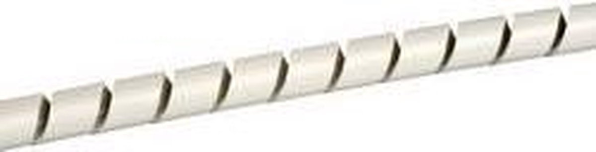 HellermannTyton 161-43100 SBPEFR4-PE-FR-WH Gaine spirale blanc 30 m
