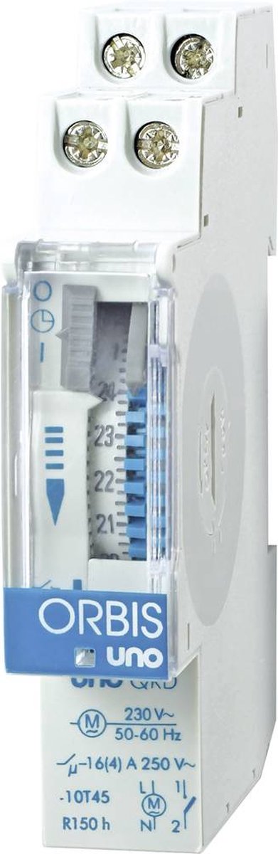 ORBIS Zeitschalttechnik UNO QRD 230 V Programmateur horaire pour rail analogique 230 V/AC