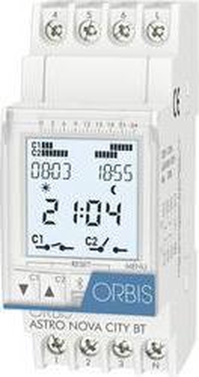 ORBIS Zeitschalttechnik ASTRO NOVA CITY 230 V Programmateur horaire pour rail numérique 230 V/AC