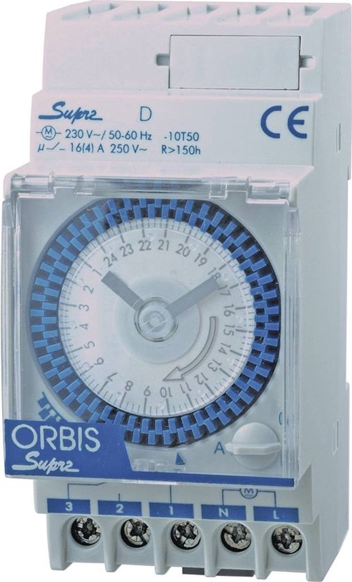 ORBIS Zeitschalttechnik SUPRA D 230 V Programmateur horaire pour rail analogique 230 V/AC