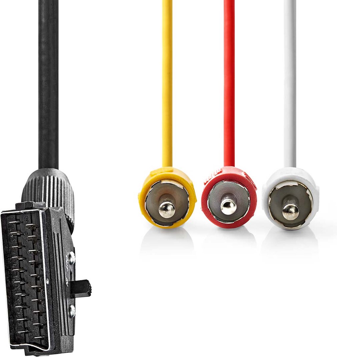 Nedis video / audio cable - composite video / audio - 1 m