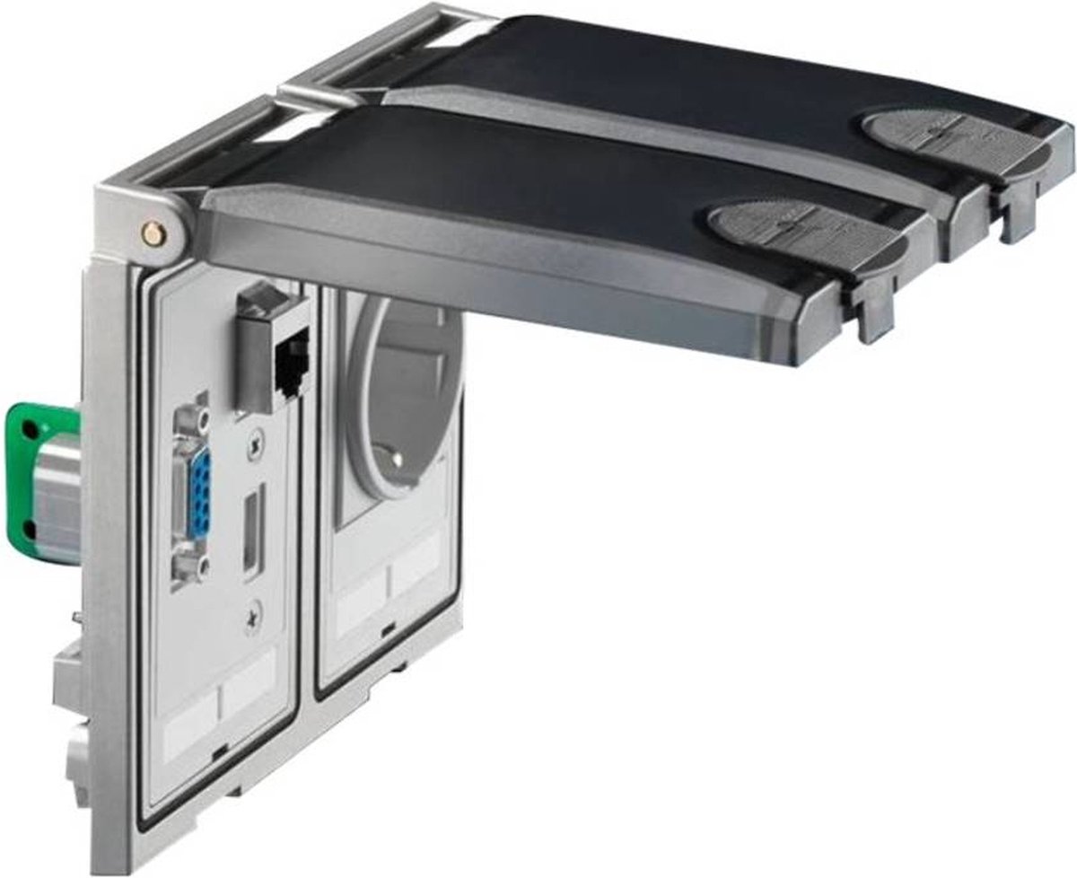 Rittal SZ 2482.310 Volet dinterface Fonte gris graphite (RAL 7024) (l x H) 130 mm x 120 mm 1 pc(s) Piece