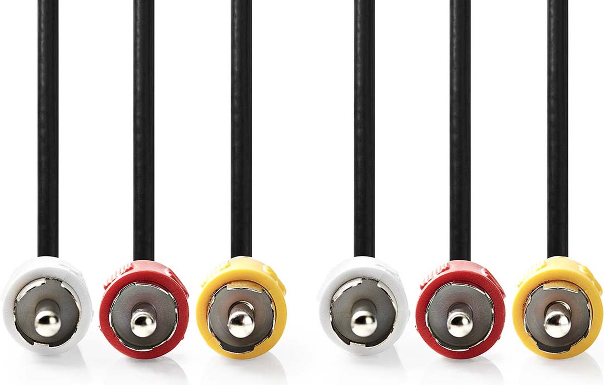 Nedis video / audio cable - composite video / audio - 5 m