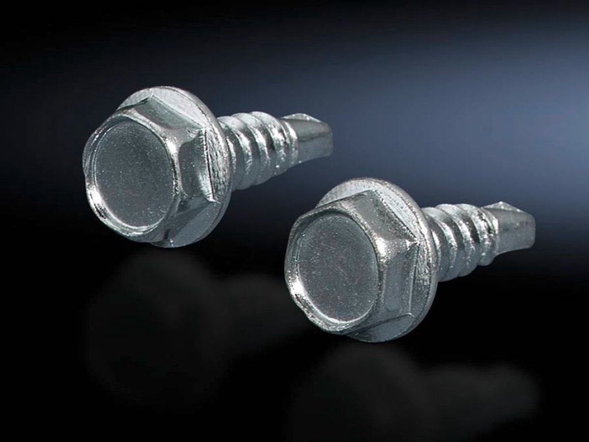 Rittal SZ 2487.000 Vis de fixation vis autotaraudeuse Tôle dacier 300 pc(s)