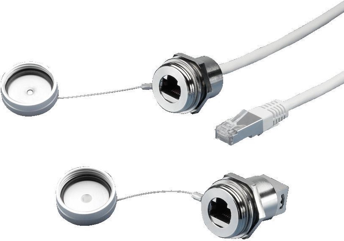 Rittal SZ 2482.730 Module dencastrement RJ45 avec écrou de bloquage laiton multicolore 1 pc(s) Piece