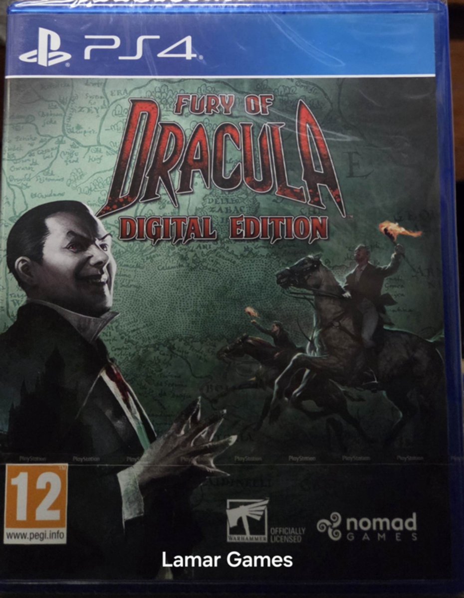 Fury of Dracula (Digital Edition) - Sony PlayStation 4 - Strategi