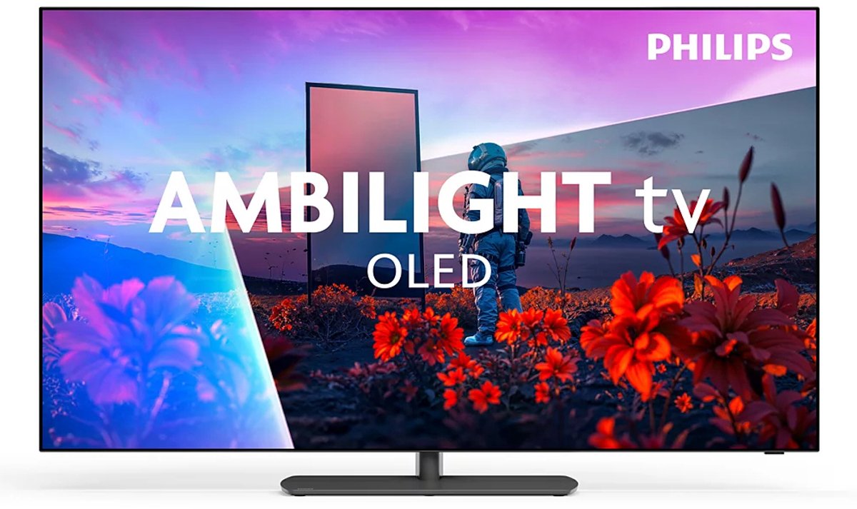 Philips 55" Fladskærms TV OLED 4K Dolby Vision 55OLED811/12 Ambilight