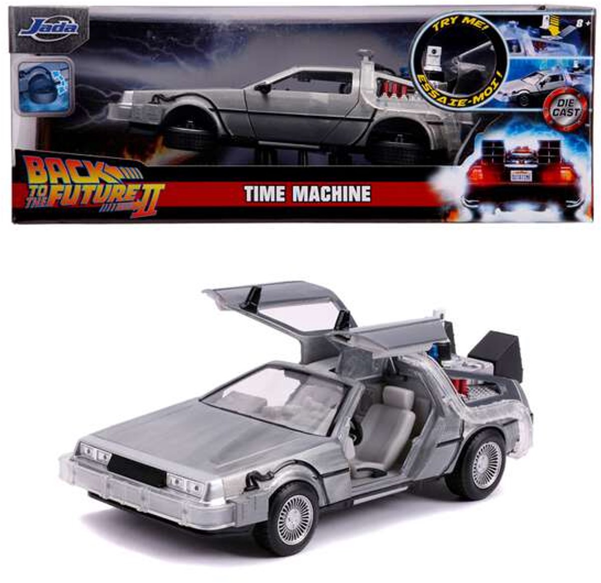 Jada Toys Time Machine Back to the Future 2 1:24