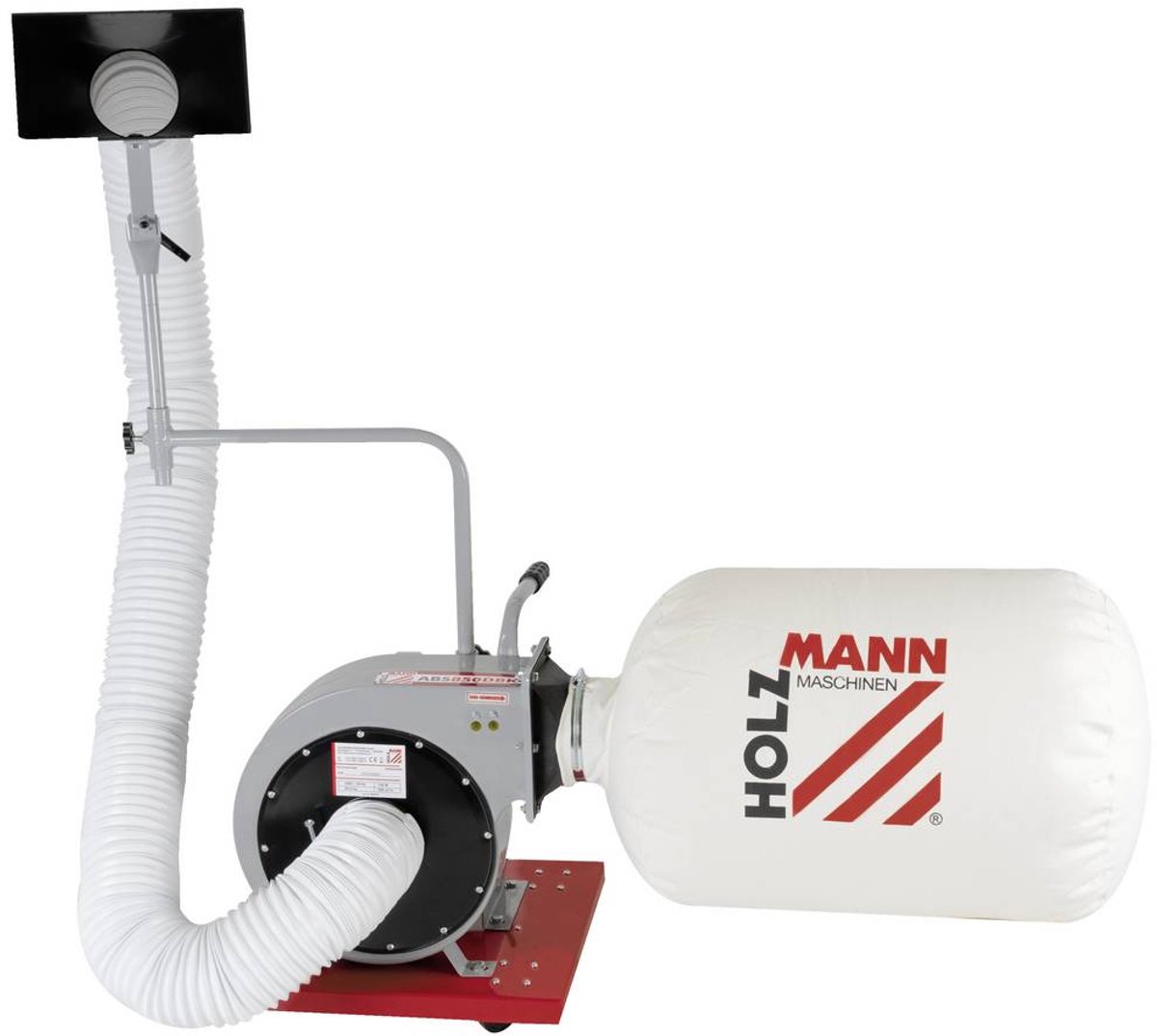 Holzmann Maschinen ABS850DBK_230V ABS850DBK_230V Aspirateur 56 l 750 W