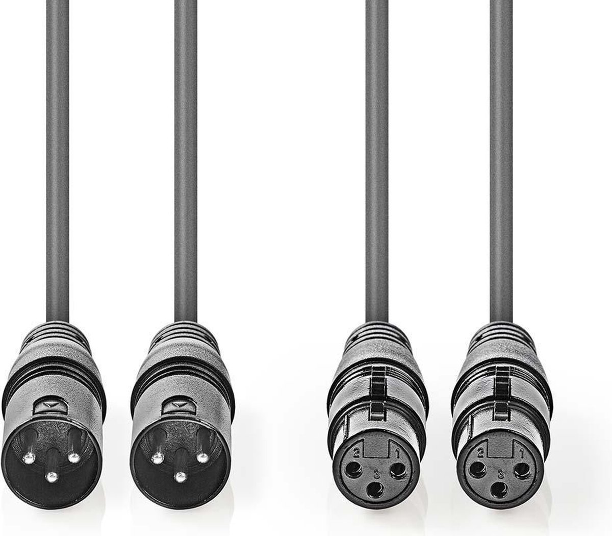Nedis OnStage series audio extension cable - 1.5 m