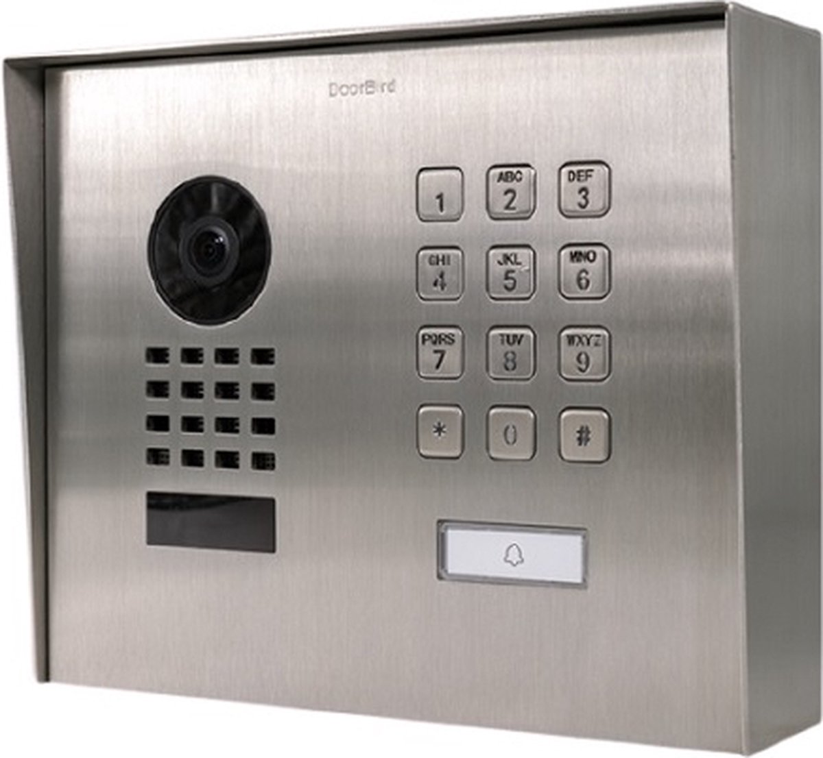 DoorBird D1101KH Modern Interphone vidéo IP Ethernet Station extérieure acier inoxydable V2A (brossé)