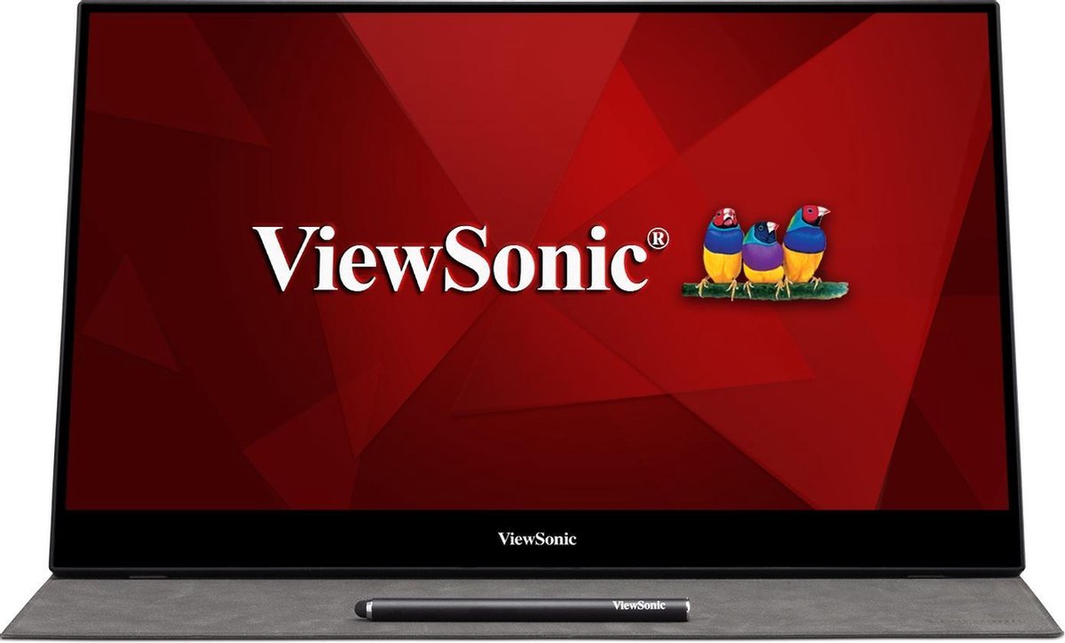 16" ViewSonic TD1655 - LED monitor - Full HD (1080p) - 16"