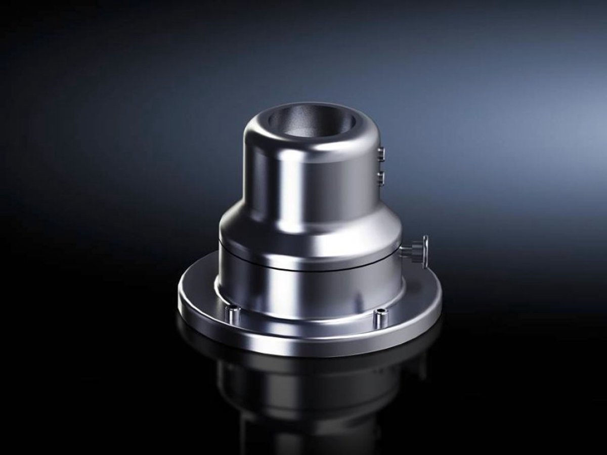 Rittal CP 6663.400 Wall mount pivotant acier inoxydable (Ø) 9 mm 1 pc(s) Piece