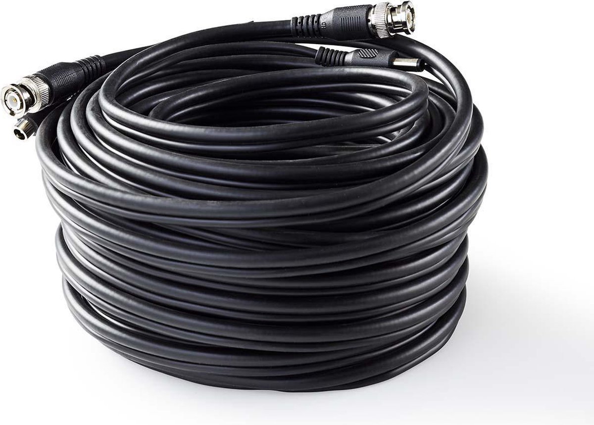 Nedis - video / power cable - 20 m