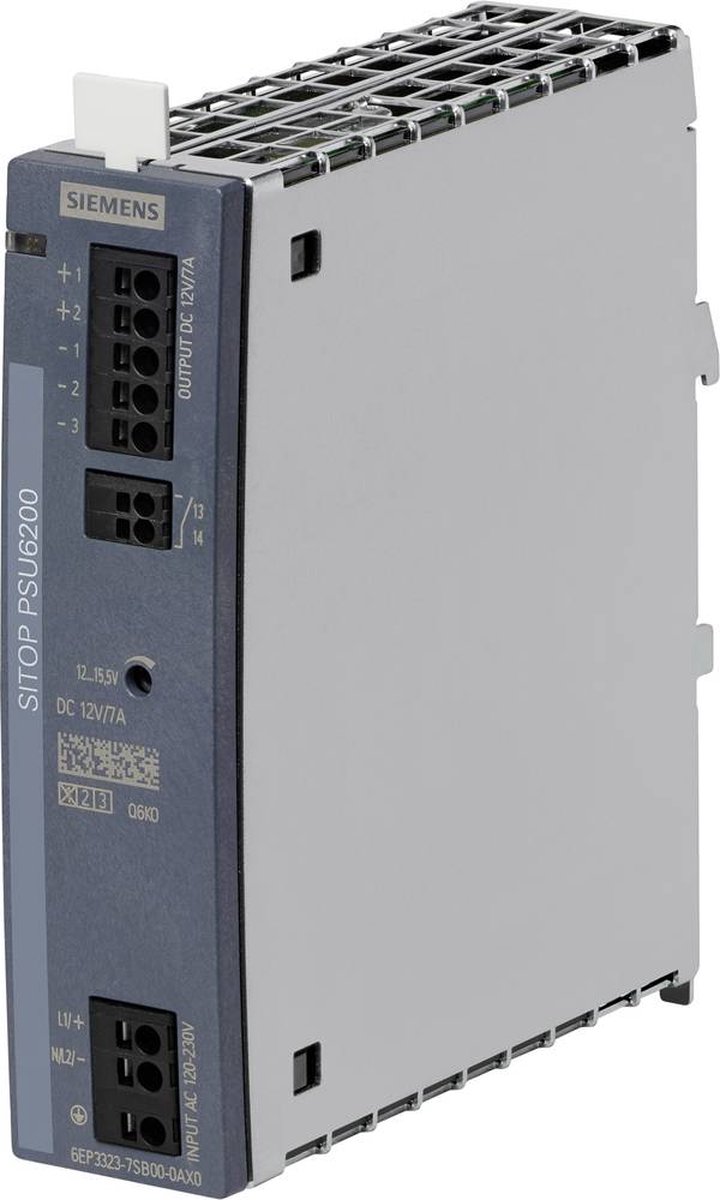 Siemens 6EP33237SB000AX0 Alimentation 12 V 7 A 84 W Nbr. de sorties:1 x Contenu 1 pc(s)