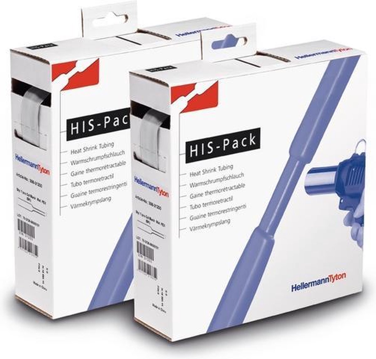 HellermannTyton 300-31903 Gaine thermorétractable sans colle transparent 19.10 mm 9.50 mm Taux de retreint:2:1 5 m
