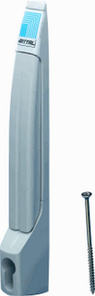 Rittal TS 8611.070 Poignée confort pour serrure demi cylindre gris clair (RAL 7035) 1 pc(s)