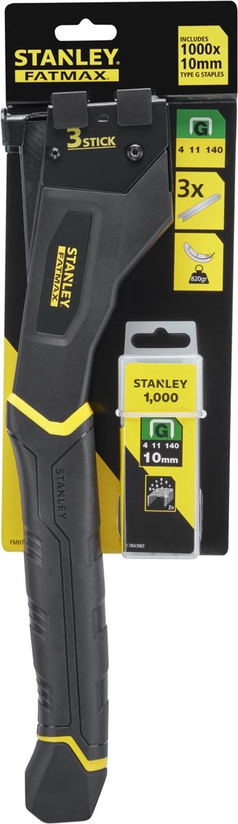 STANLEY FMHT81394-9 Marteau-agrafeur pour type dagrafe Type G Longueur de lagrafe 6 - 10 mm