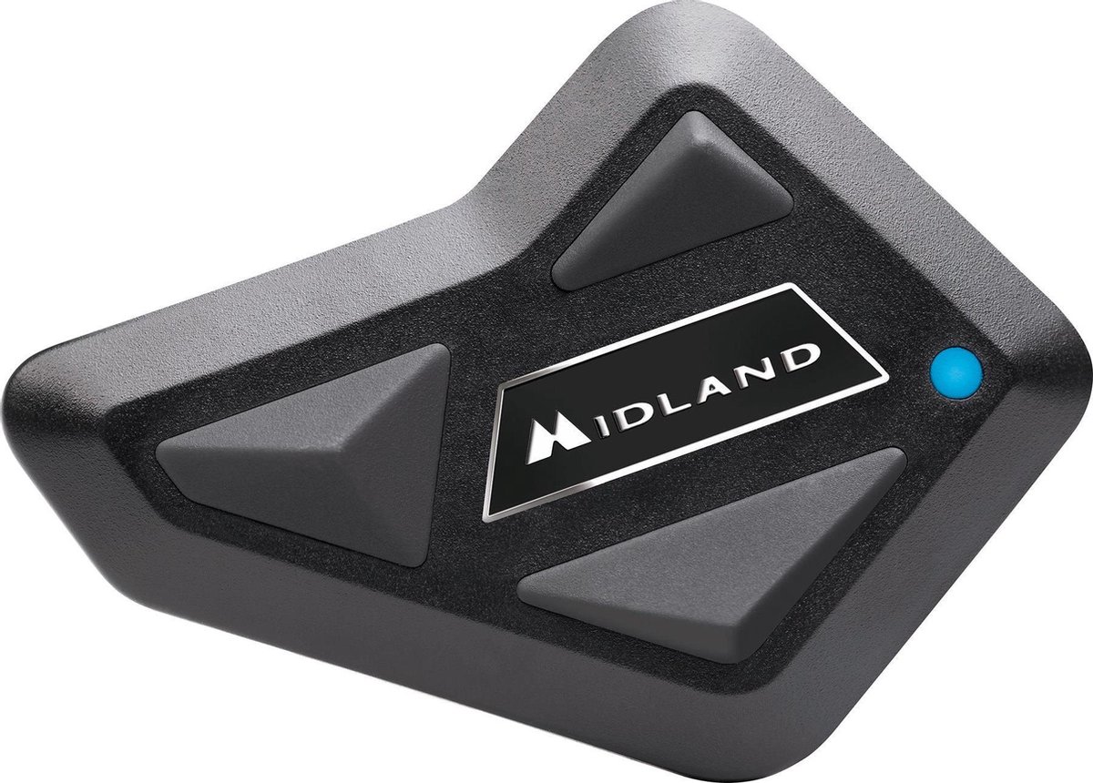 Midland C1410 BT Mini Single Intercom pour moto Adapté pour (type de casque) tous types de casque