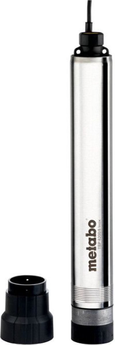 Metabo 610217000 TBP 6200/8 Inox Pompe pour puits profonds 6200 l/h 55 m