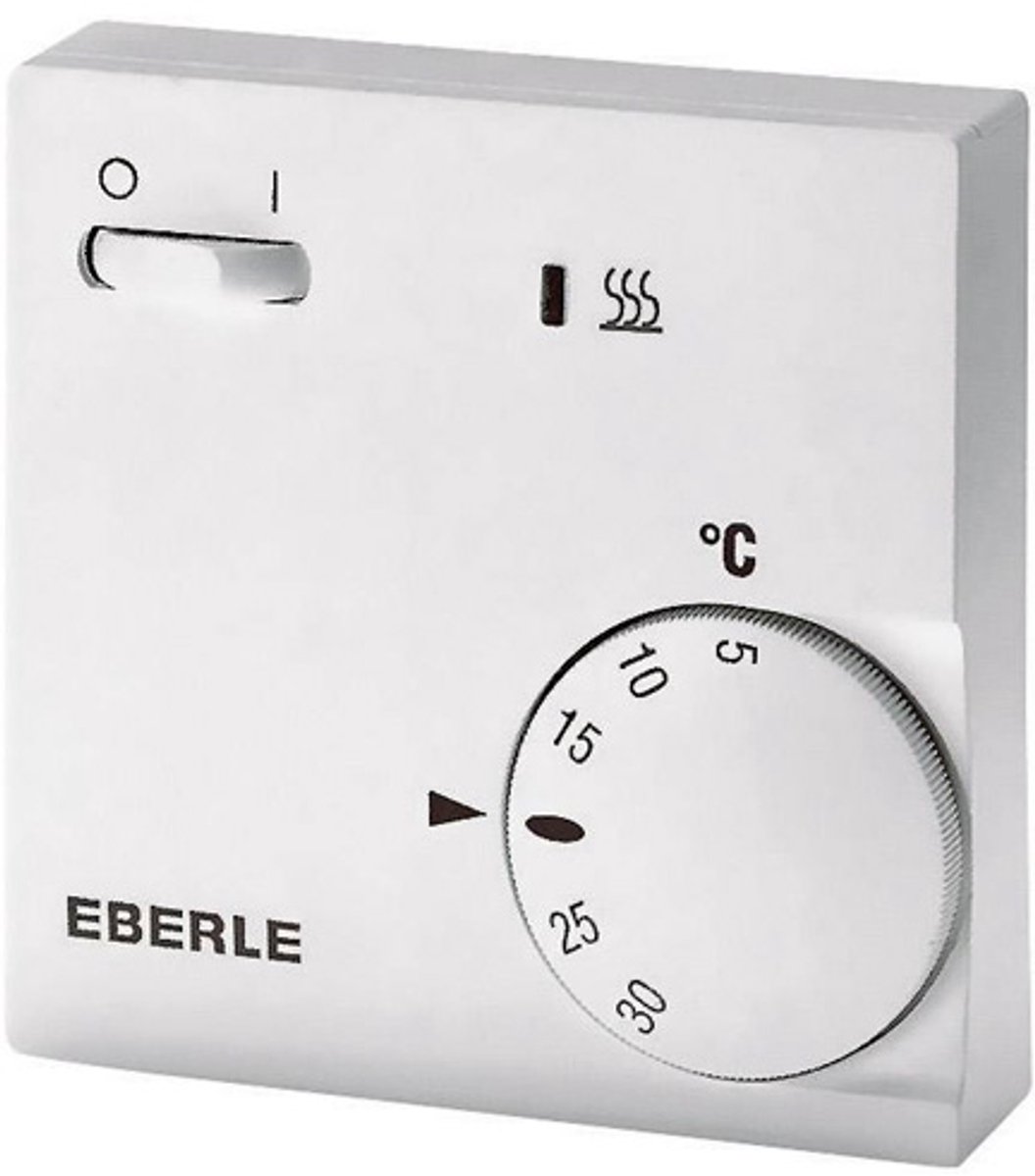 Thermostat dambiance Eberle RTR-E 6202 montage apparent (en saillie) programme journalier 5 à 30 °C