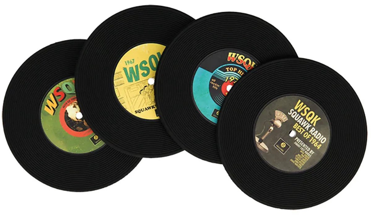 Paladone - Stranger Things 5 WSQK PVC Coasters - Bordskåner