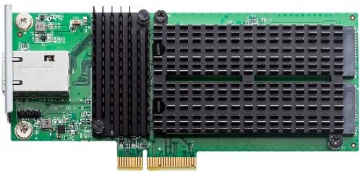 ASUSTOR AS-T10G3 10GbE M.2 NVMe SSD Composite PCIe 3.0 Network Card