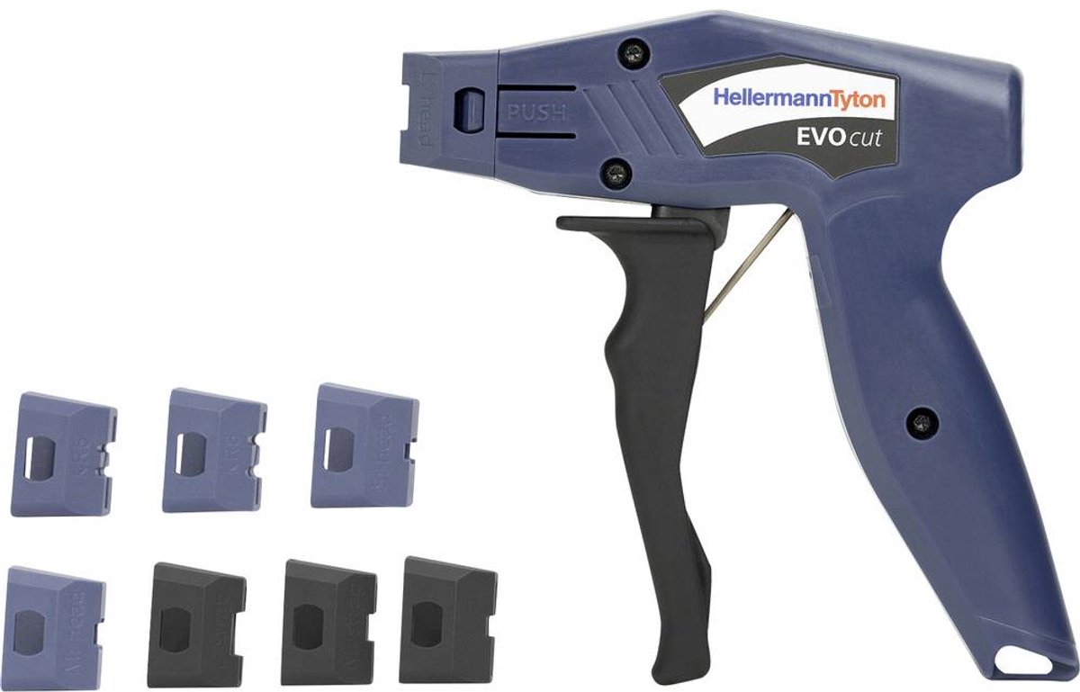HellermannTyton EVOcut-PL-BU Pince à colliers