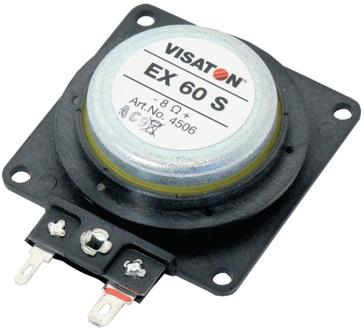 Visaton EX 60 S - 4 Ohm Excitateur électrodynamique 25 W 4 Ω