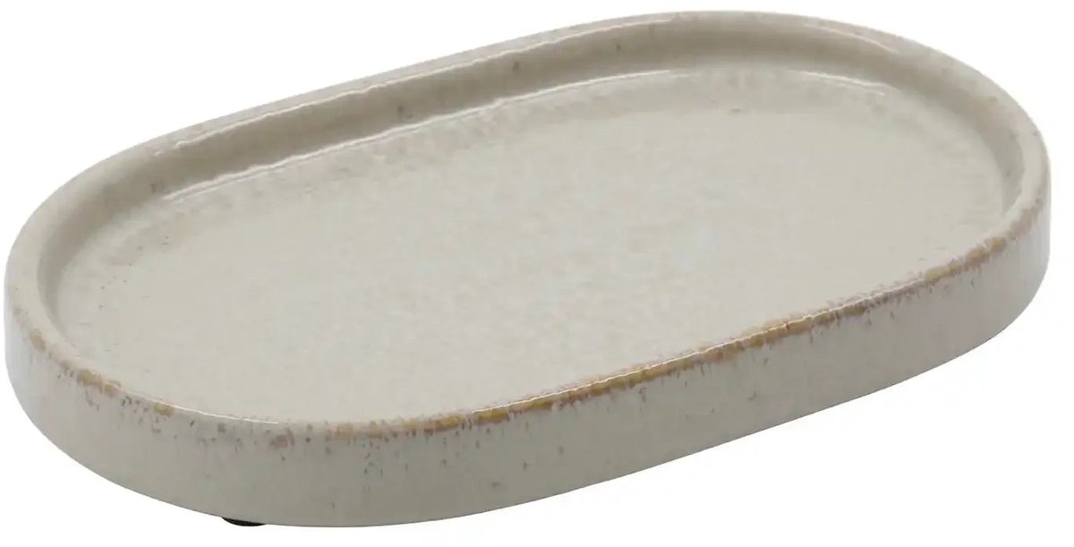 Meraki - Tray - Shellish grey - 20 x 12.5 x 3 cm