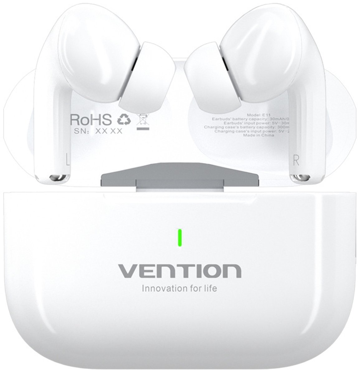 Vention TWS Echo Lite E11 Wireless Headphones - White