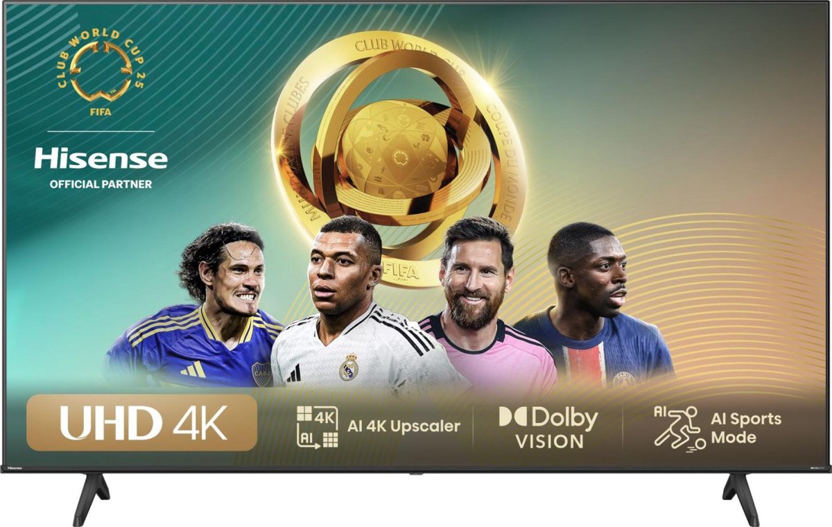 Hisense 50" Fladskærms TV LED 4K 50E6NT TV