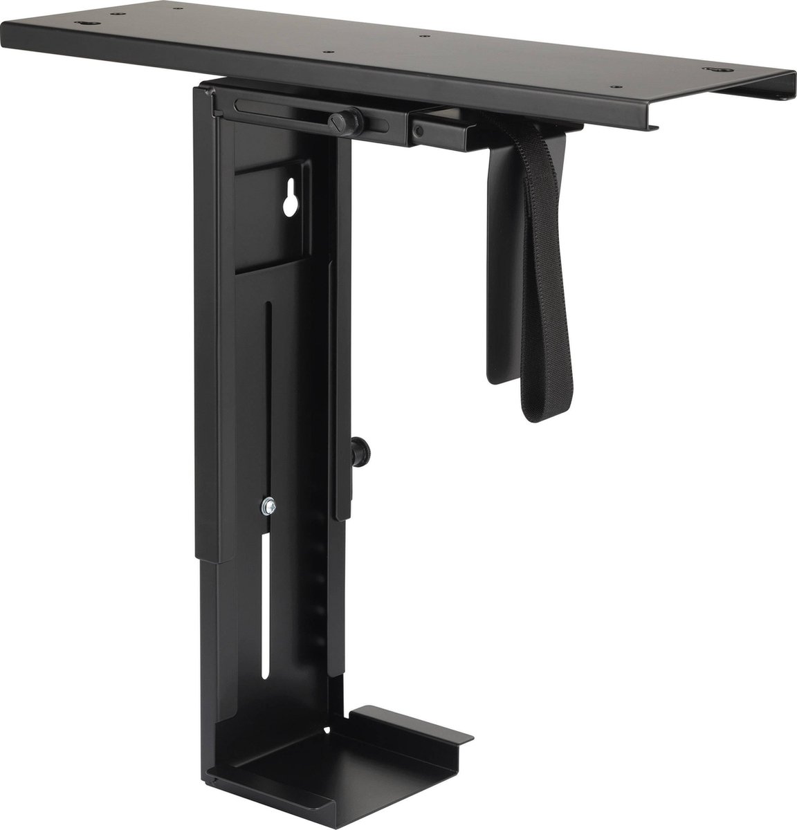 SpeaKa Professional Support pour PC sous la table, vertical SP-6353552 noir Poids max. admissible=10 kg